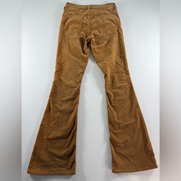 Mother Women's The Weekender Corduroy Pant Flare Leg Tabacco Size 28 NWOT - Picture 10 of 12